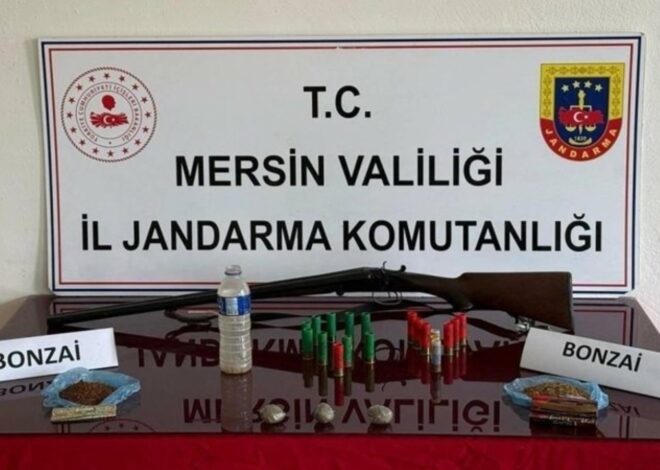 Mersin’de uyuşturucu operasyonu: 4 şüpheli yakalandı